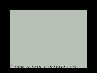 Figura 9. Pantalla inicial del Spectrum en SpeccyalK